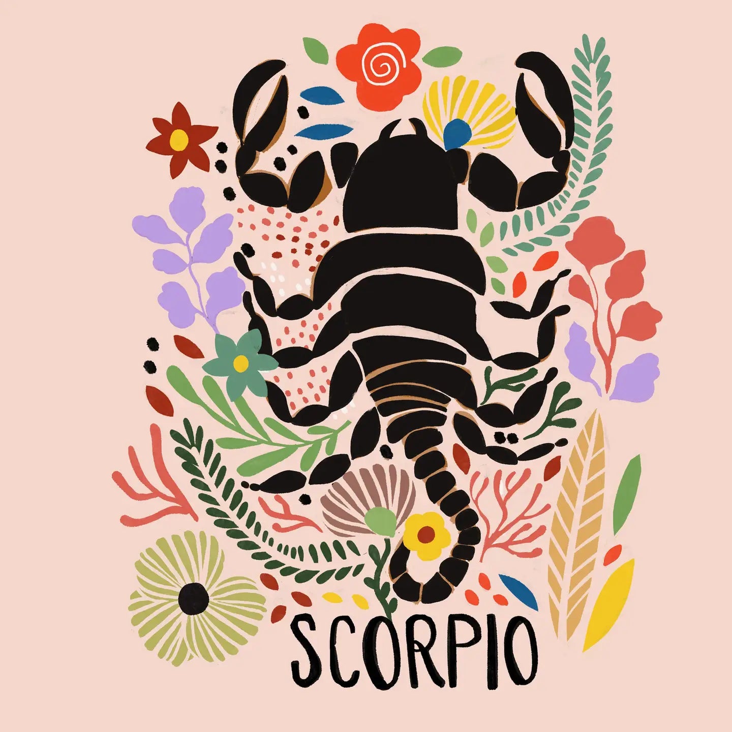 Scorpio Greeting Card