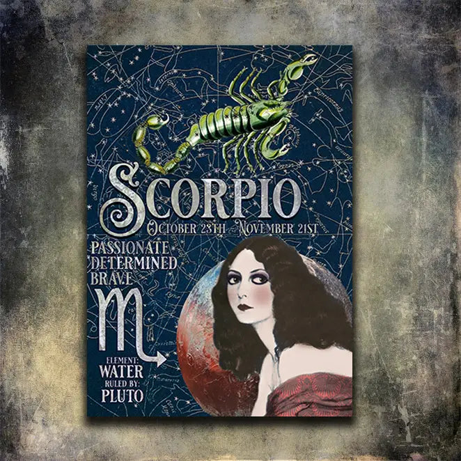 Scorpio Greeting Card