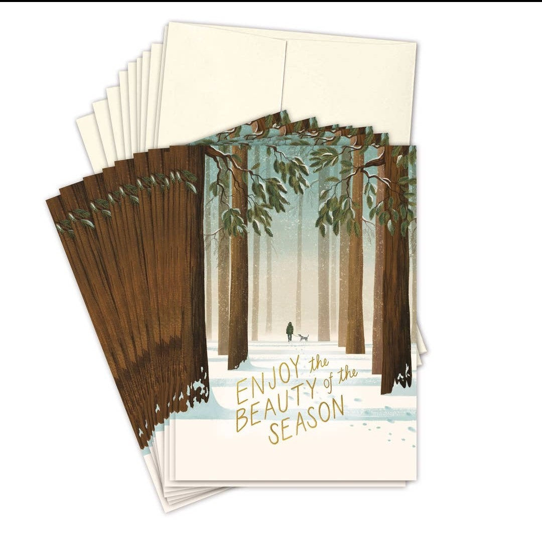 Winter Walk Boxed Holiday Cards