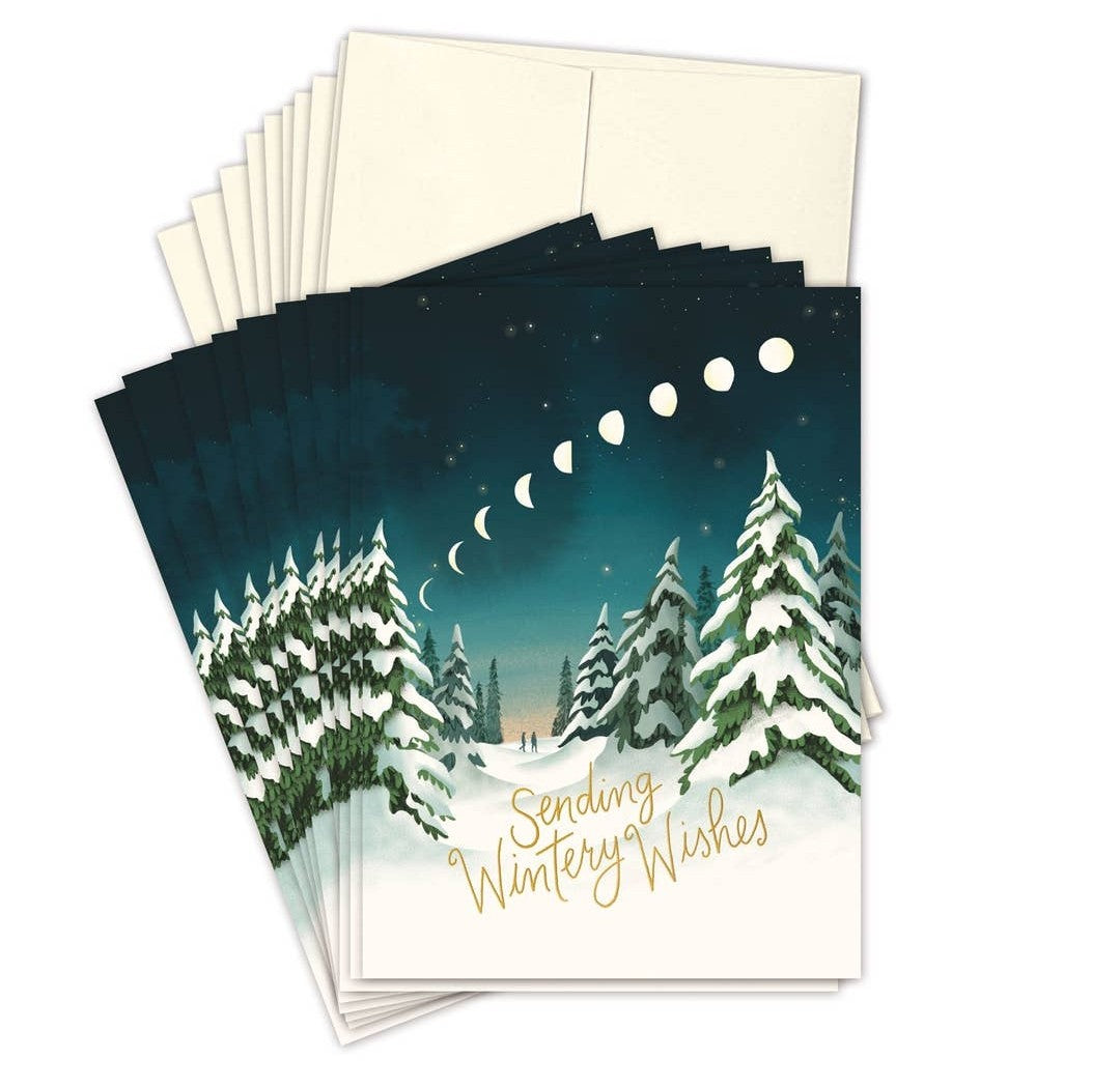 Wintery Wishes Boxed Holiday Cards