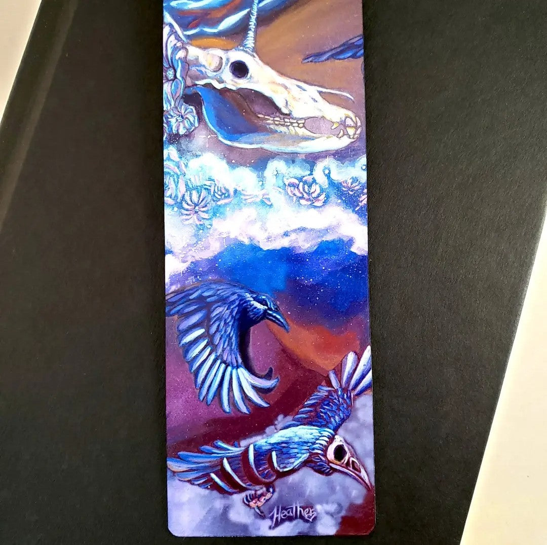 Dark Fantasy 1- Metal Bookmark-Fantasy Art