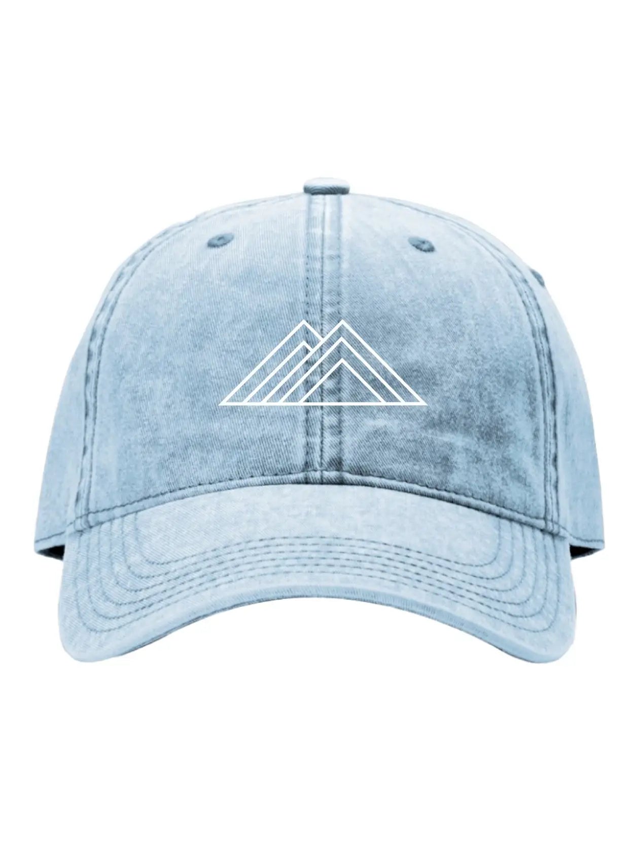 Vintage Snow Wash Dad Hat Navy