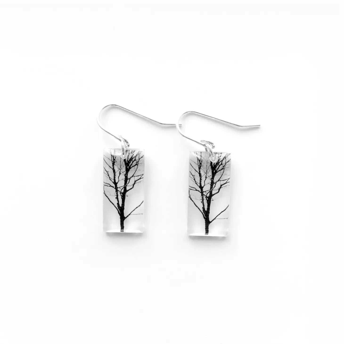 Small Tree Earrings