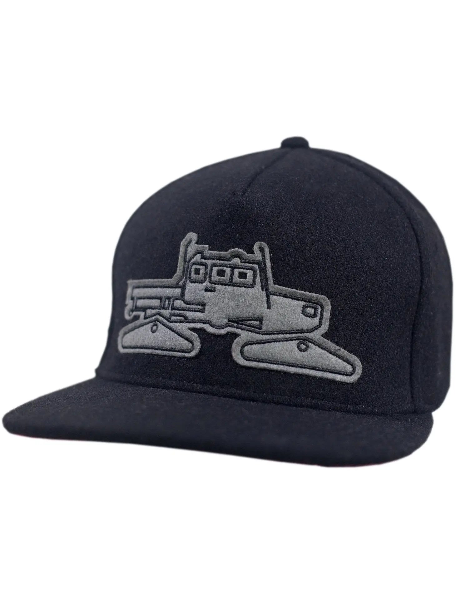 Snowcat Field Cap Black