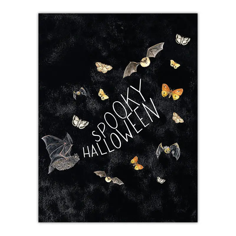 Spooky Halloween Greeting Card