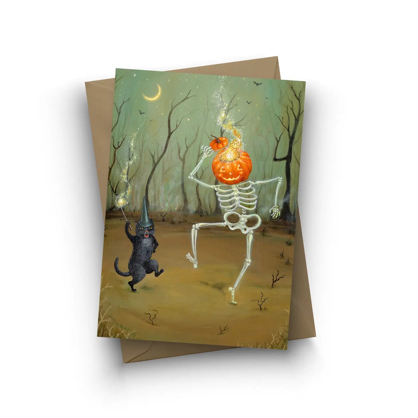 "Spooky Sparkles" Single Card