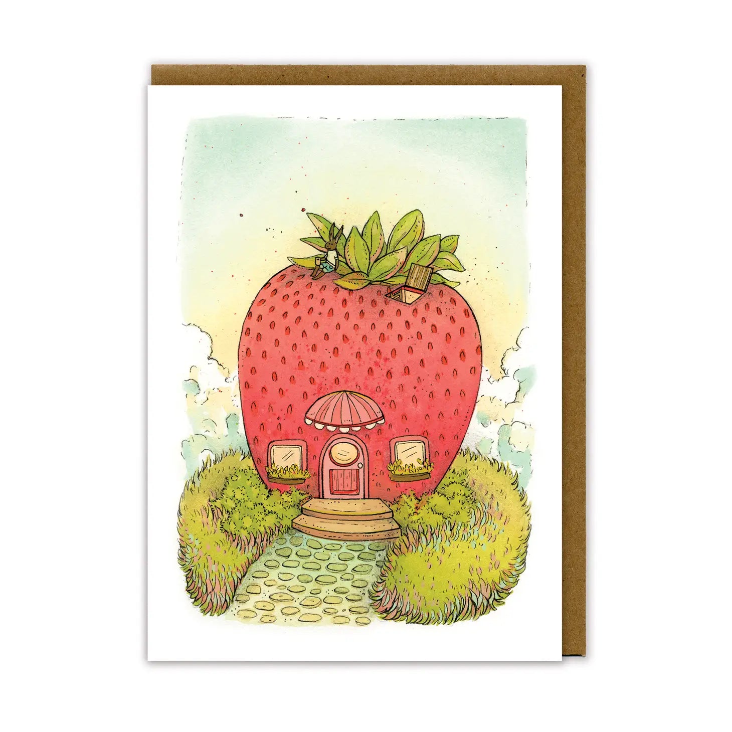 Strawberry Greeting Card