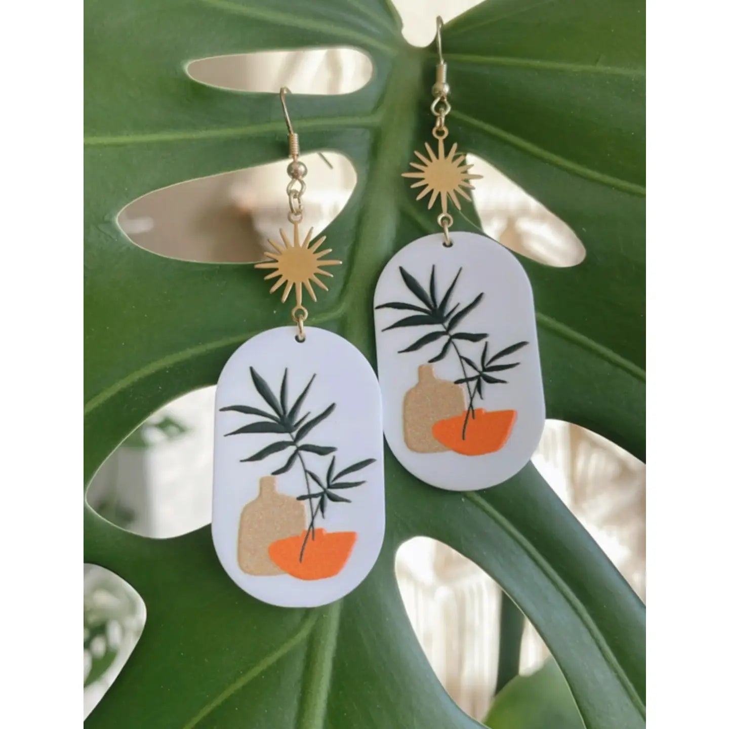 Terracotta Earrings