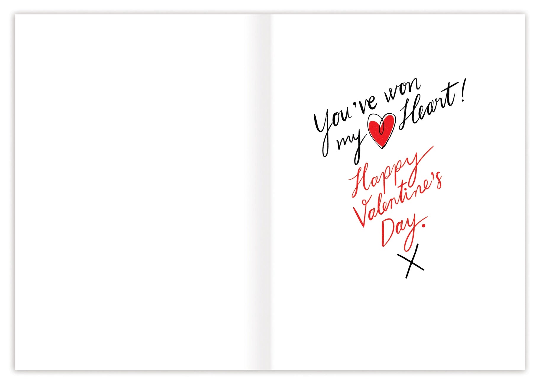 Tic Tac Toe Valentine's Day Card