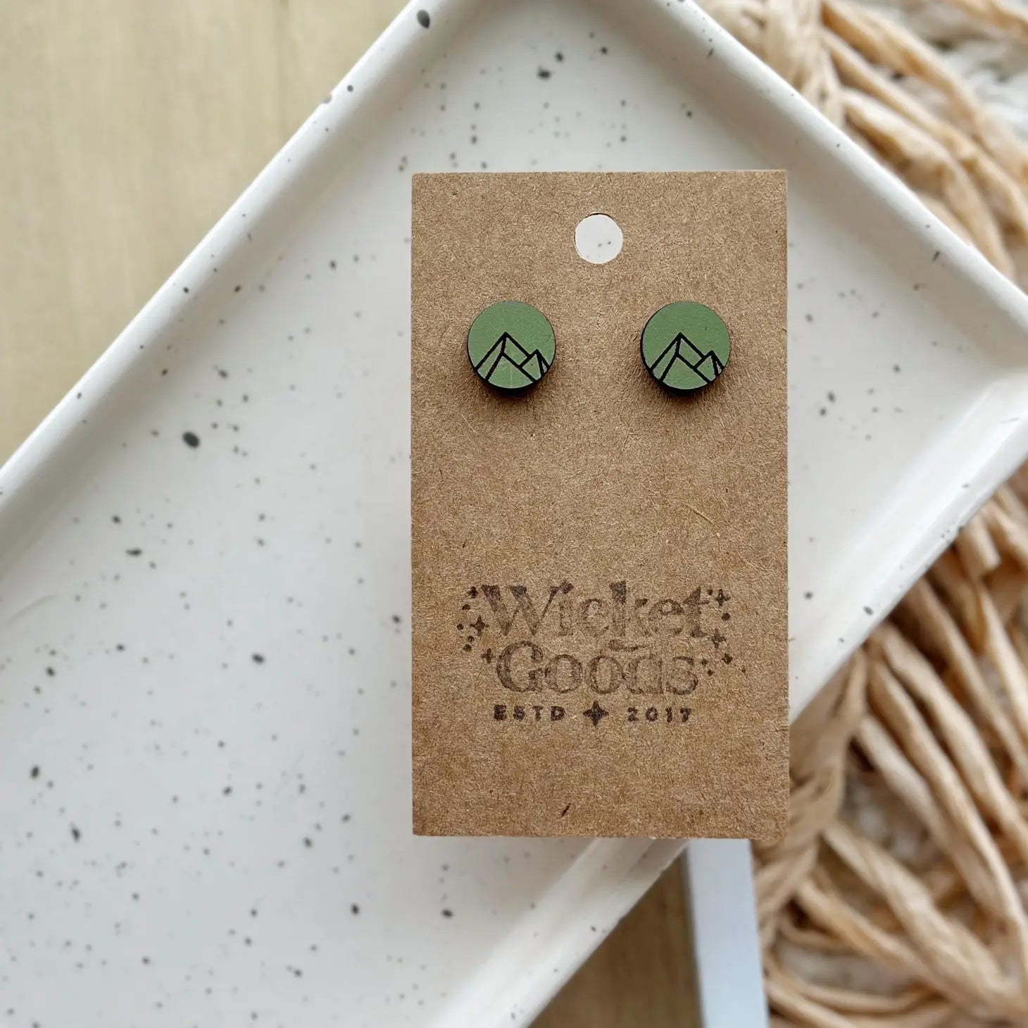 Trails End Stud Earrings