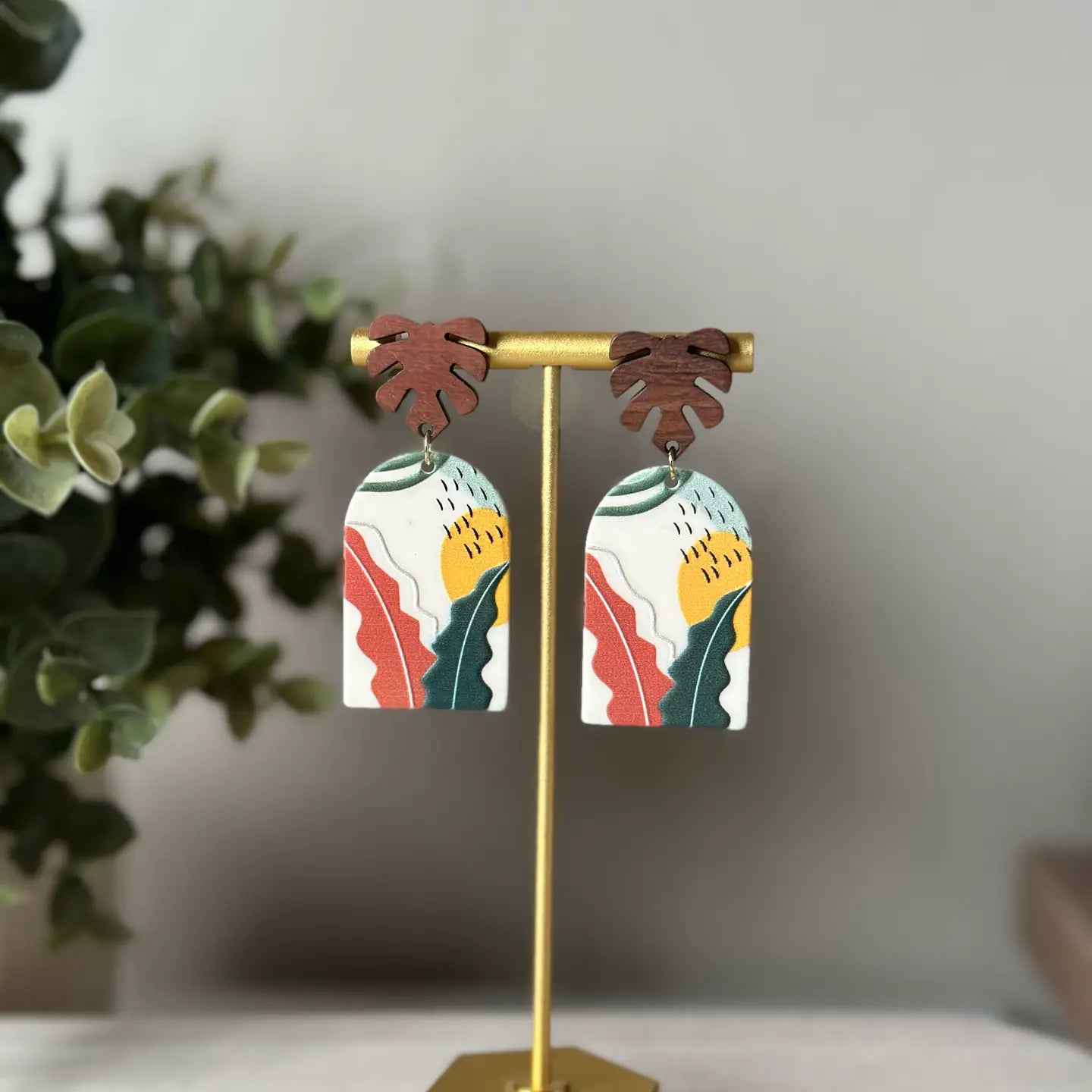 Tropical Jungle Earrings