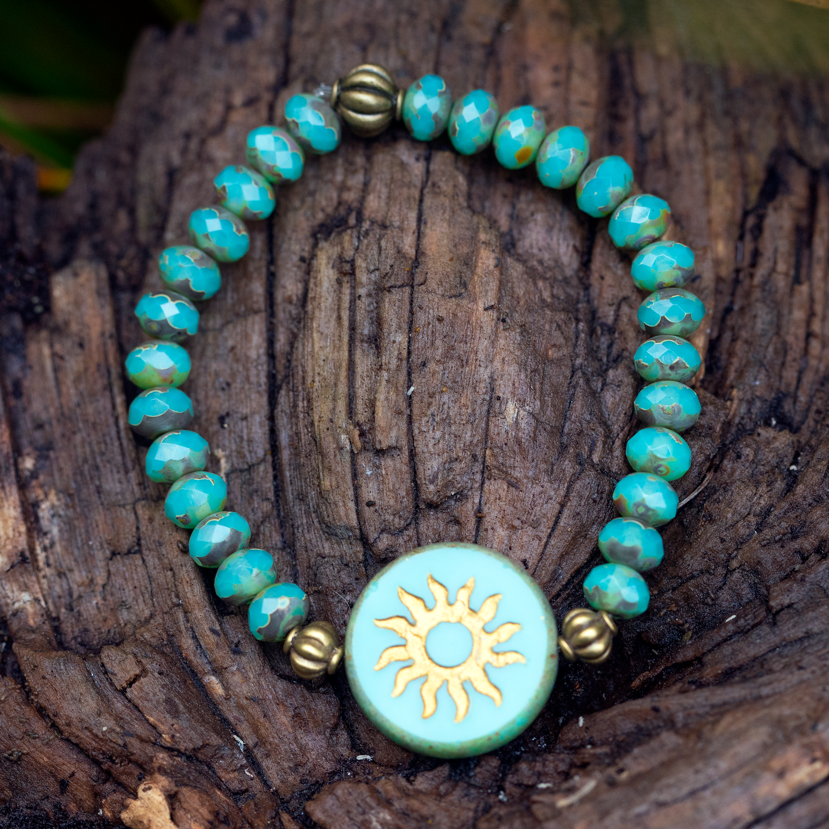 Turquoise Sun Bracelet