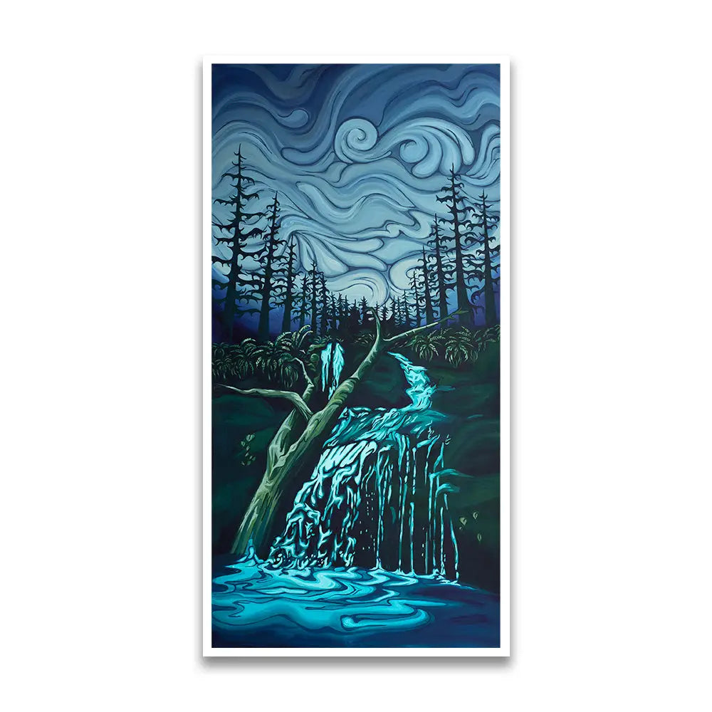 Upstream Doom Art Print