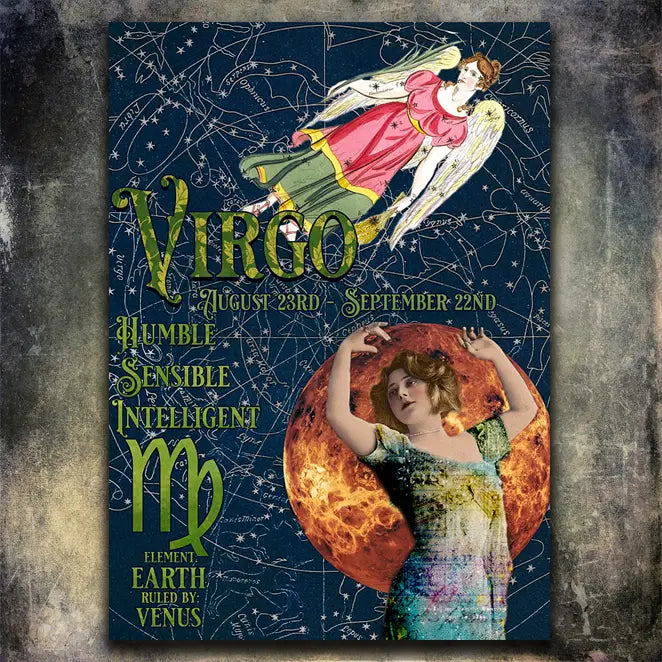 Virgo Greeting Card