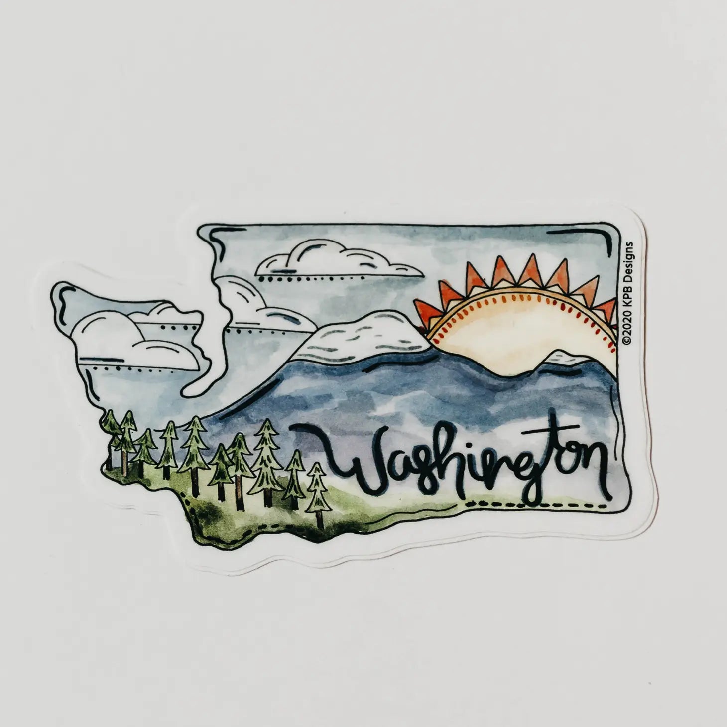 Washington Mtn. Sticker