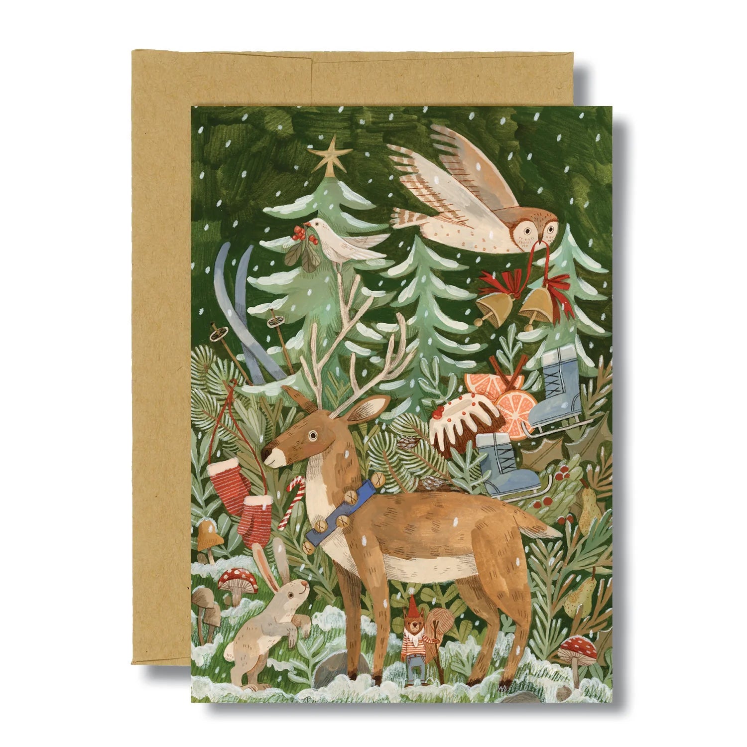 Woodland Christmas Card