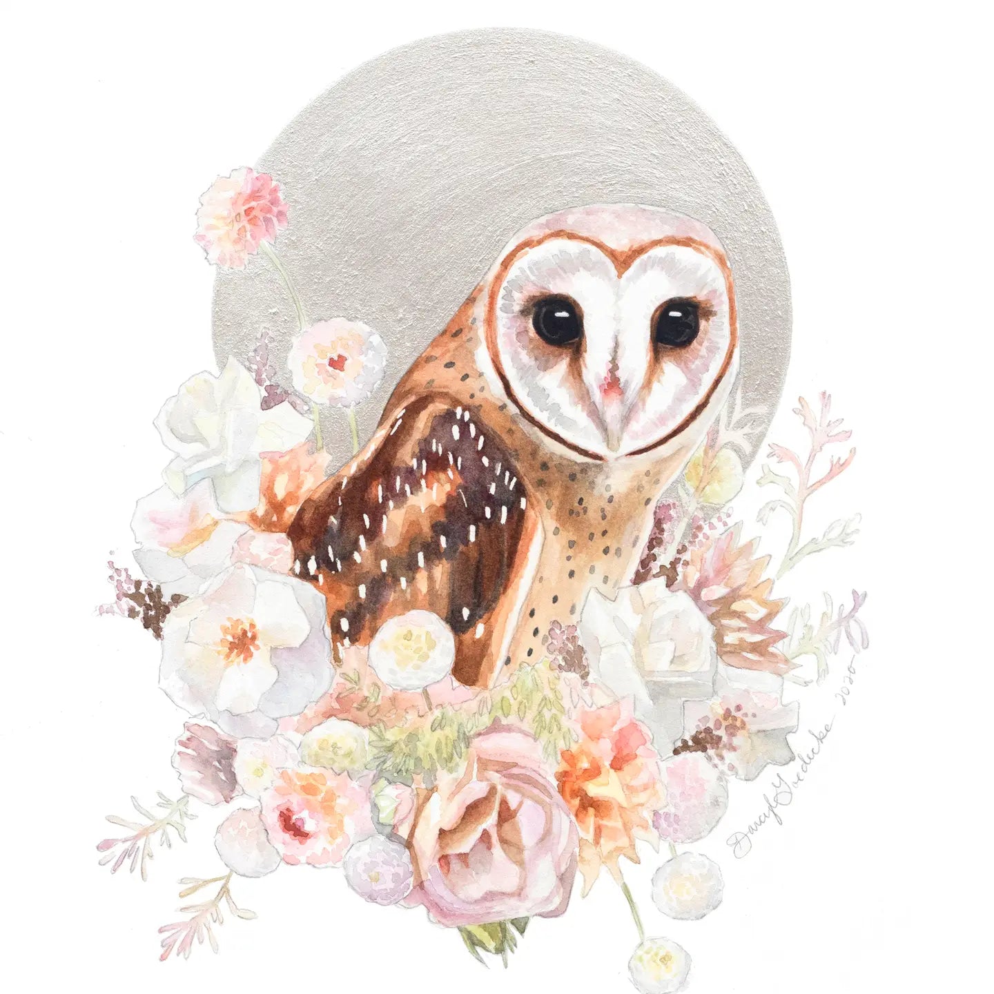 Pearl Owl | Art Prints