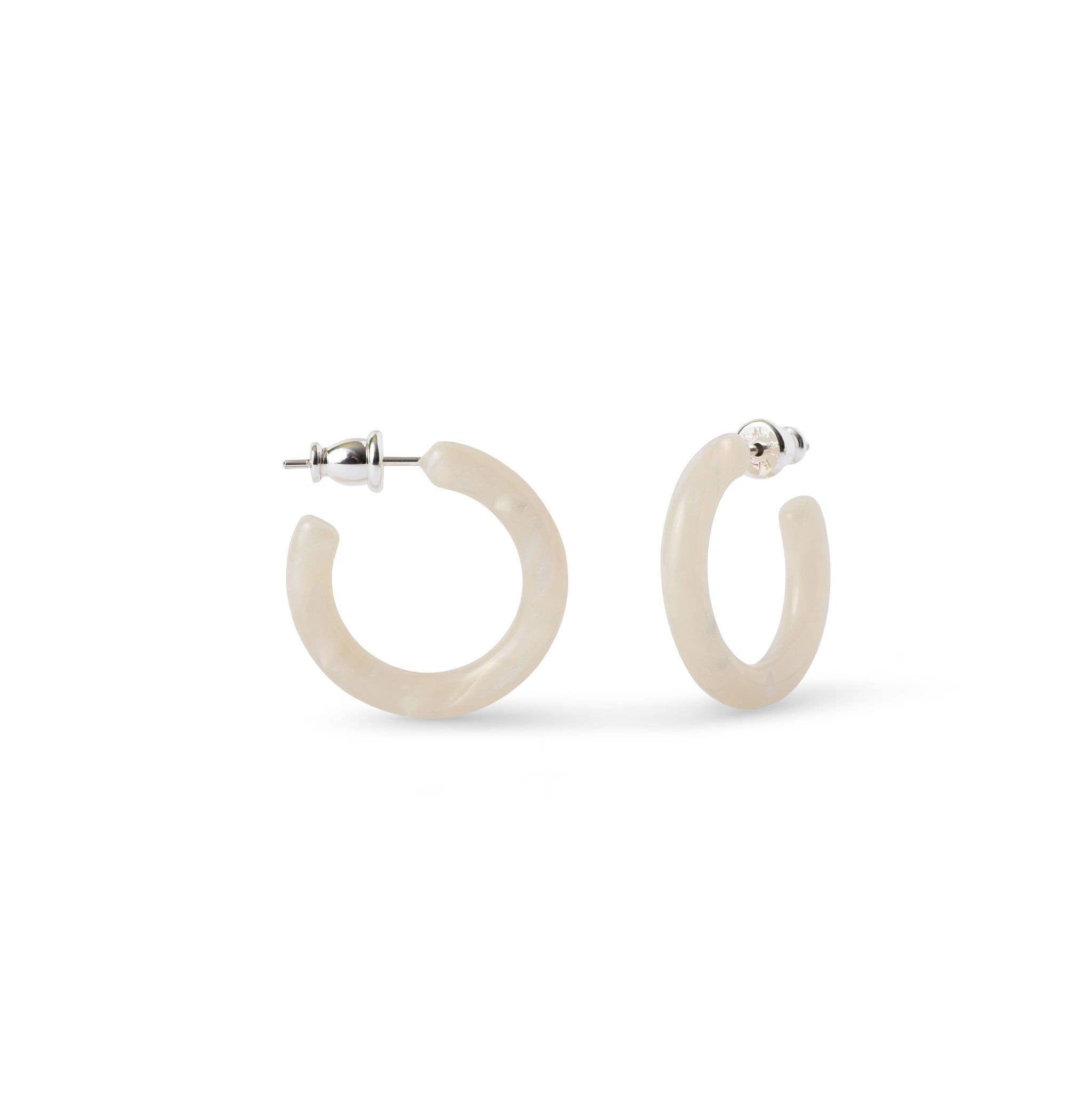 Ultra Mini Hoop Collection | Small Acetate Hoops: Autumn