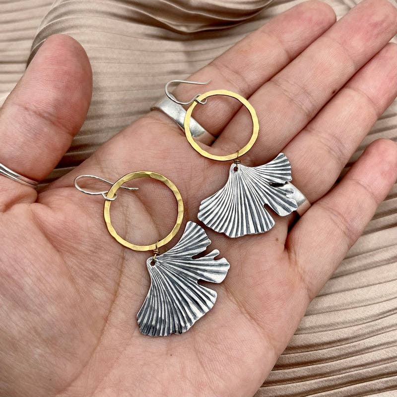 Ginkgo Earrings