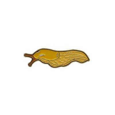 Banana Slug Lapel Pin