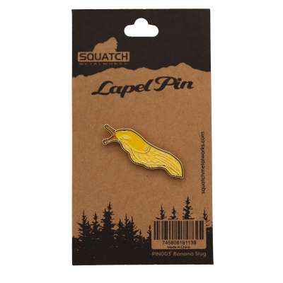 Banana Slug Lapel Pin