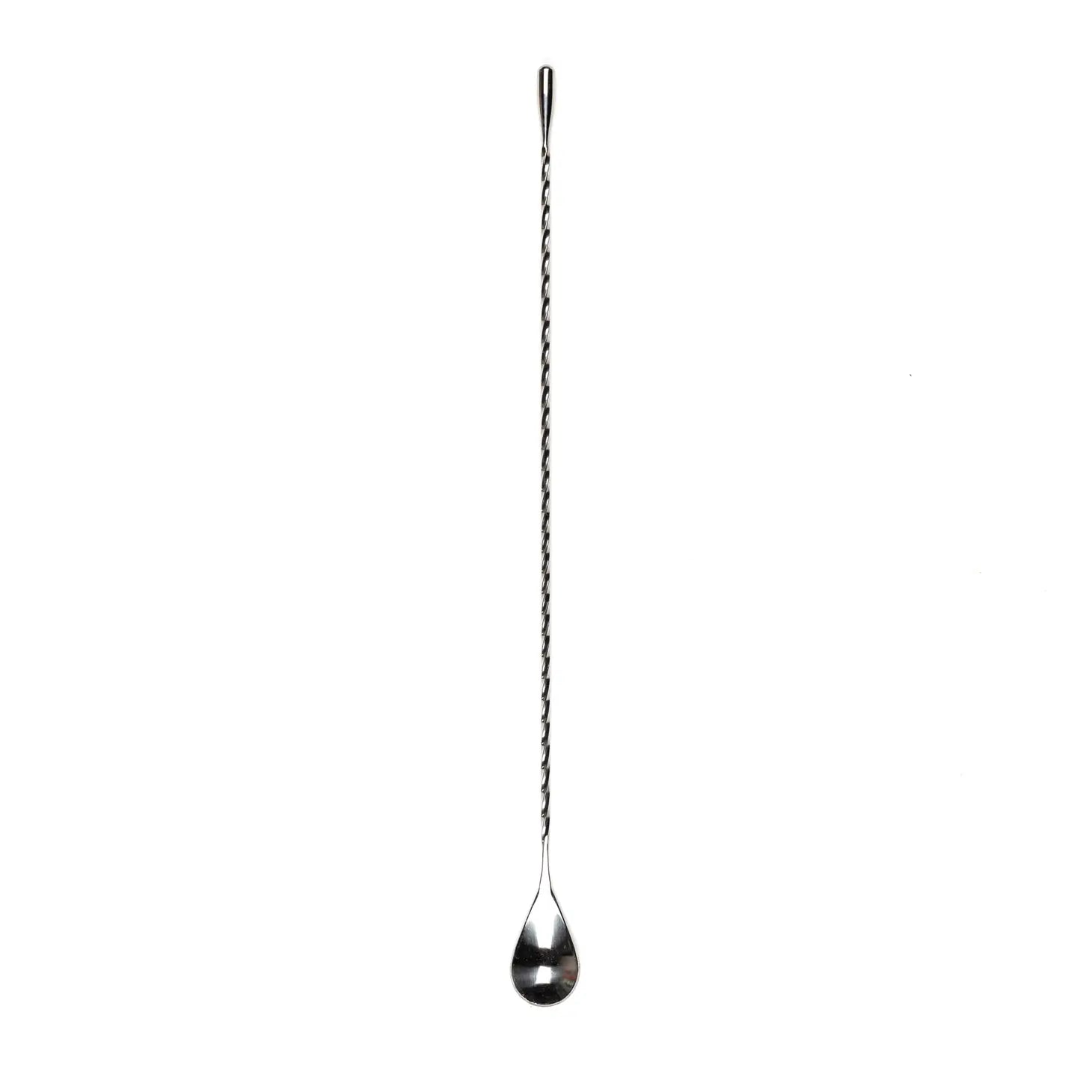 Teardrop Barspoons - 16"/40cm (Long) Silver