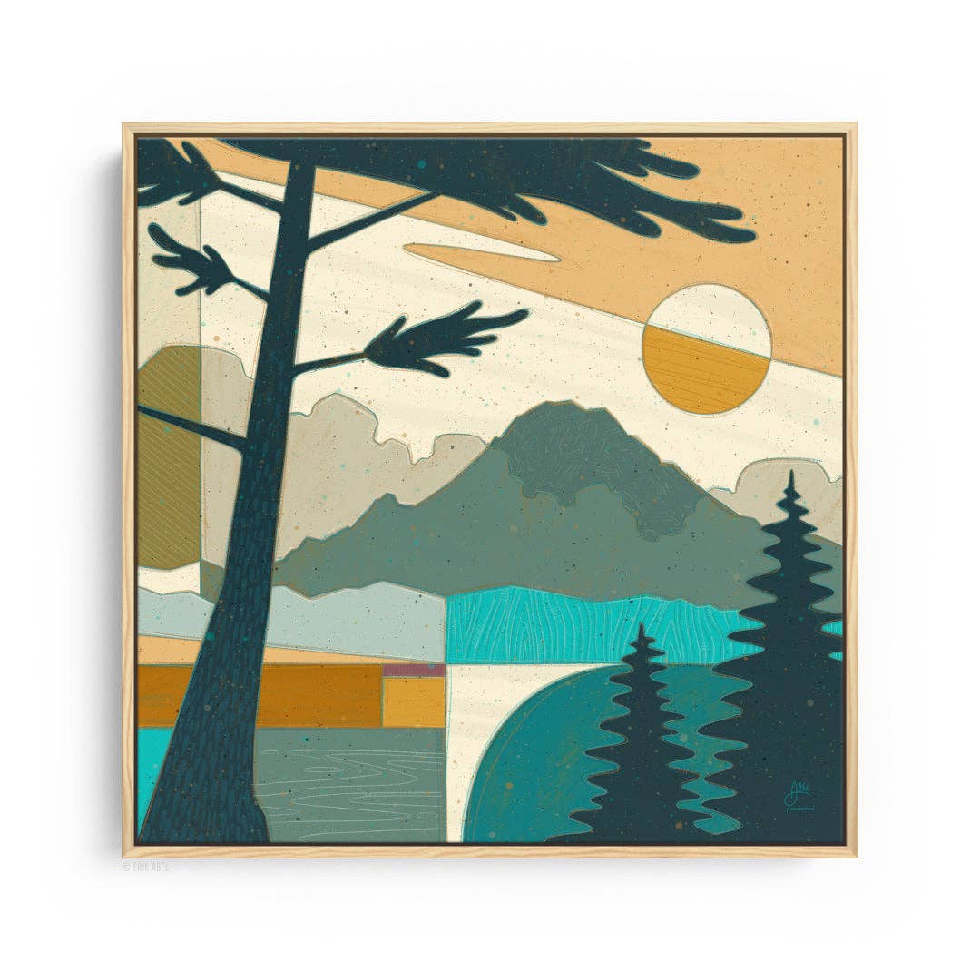 Pnwonderland: Rainier - WHLSL Print: Unframed / 12x12 / Bamboo Paper