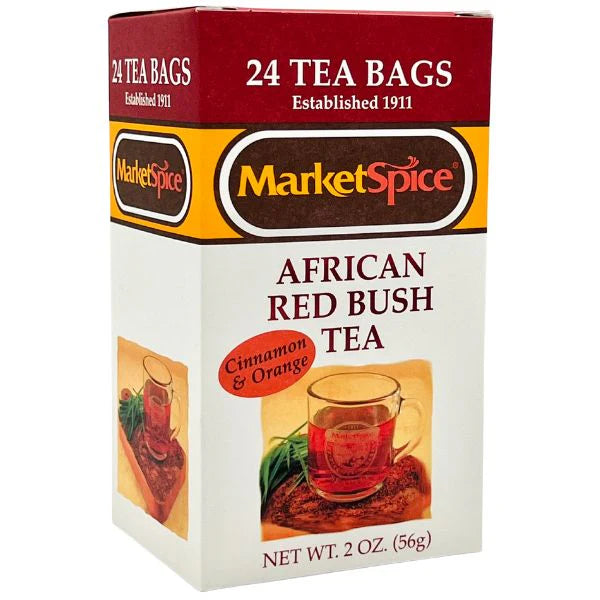 African Red Bush Tea Cinnamon Orange - 24 Tea Bags