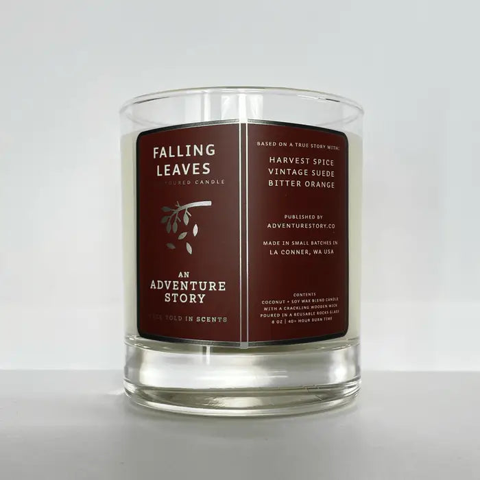 Falling Leaves Candle