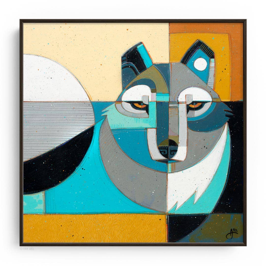 Lobo 3 - WHLSL Print: Unframed / 12x12 / Bamboo Paper