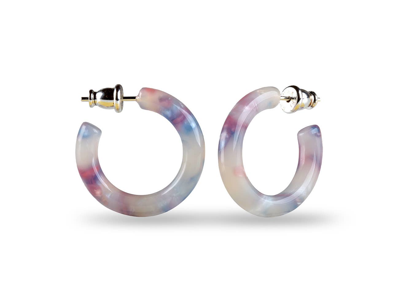 Ultra Mini Hoop Collection | Small Acetate Hoops: Autumn