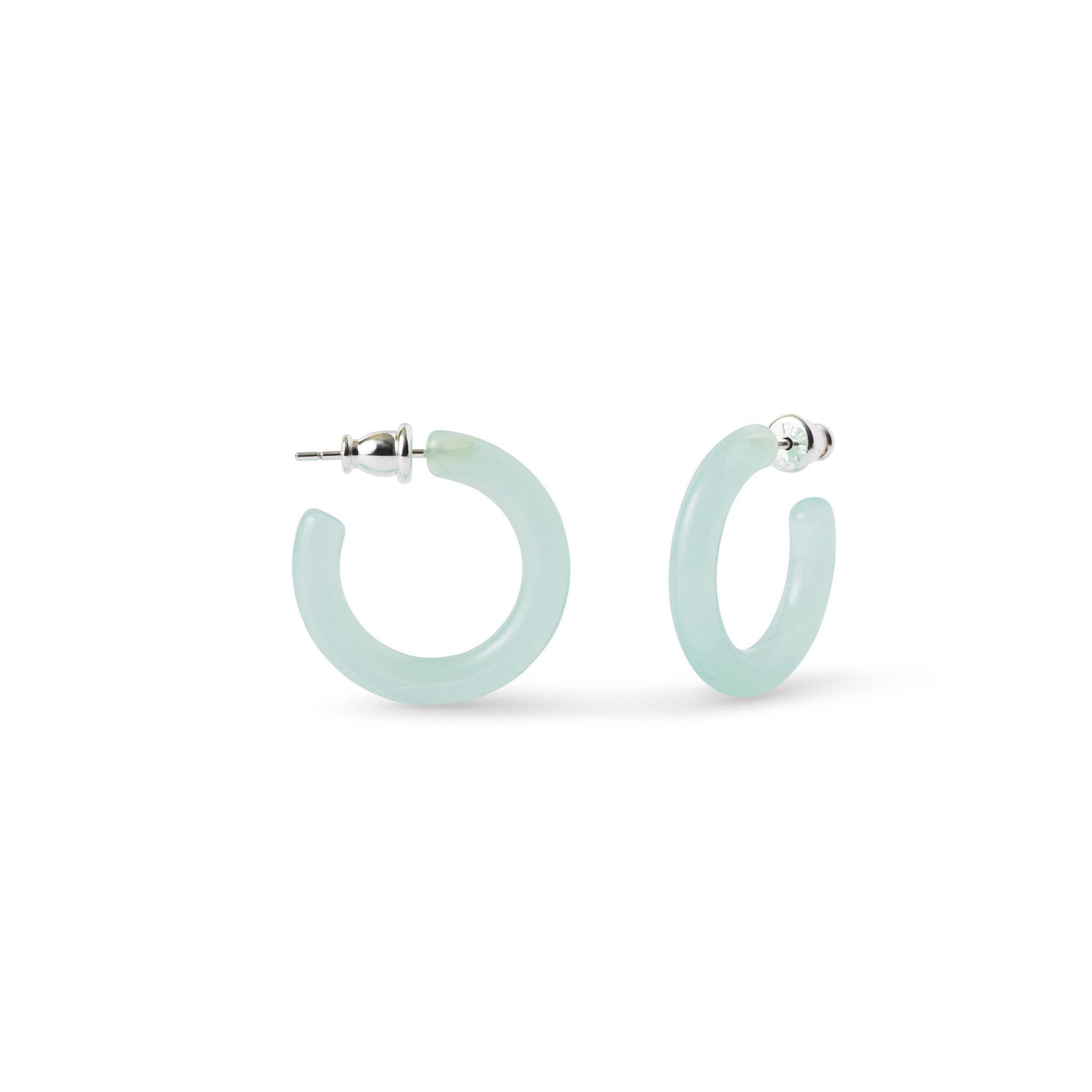 Ultra Mini Hoop Collection | Small Acetate Hoops: Reef