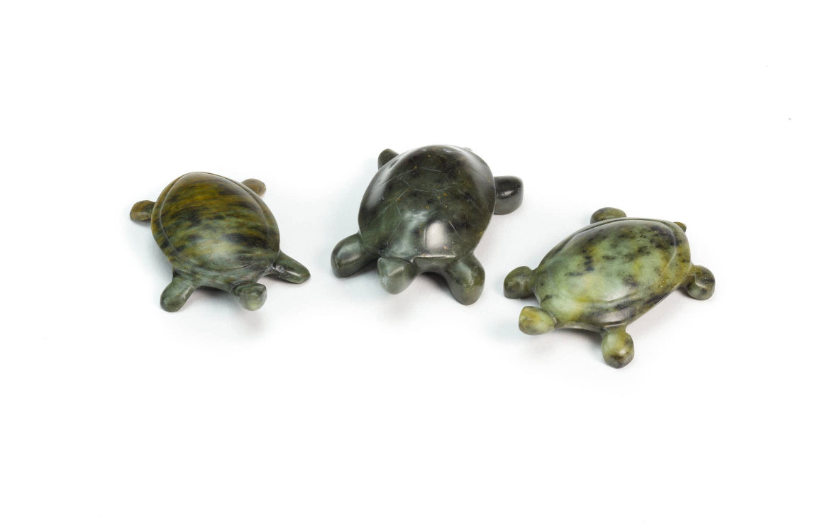 Turtle Soapstone Carving and Whittling