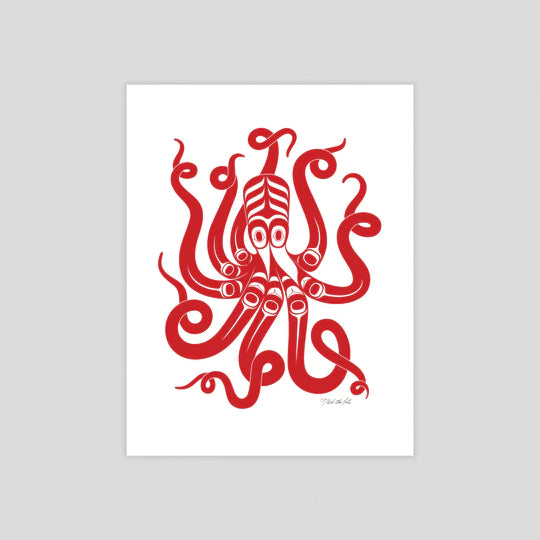 Octopus Art Print