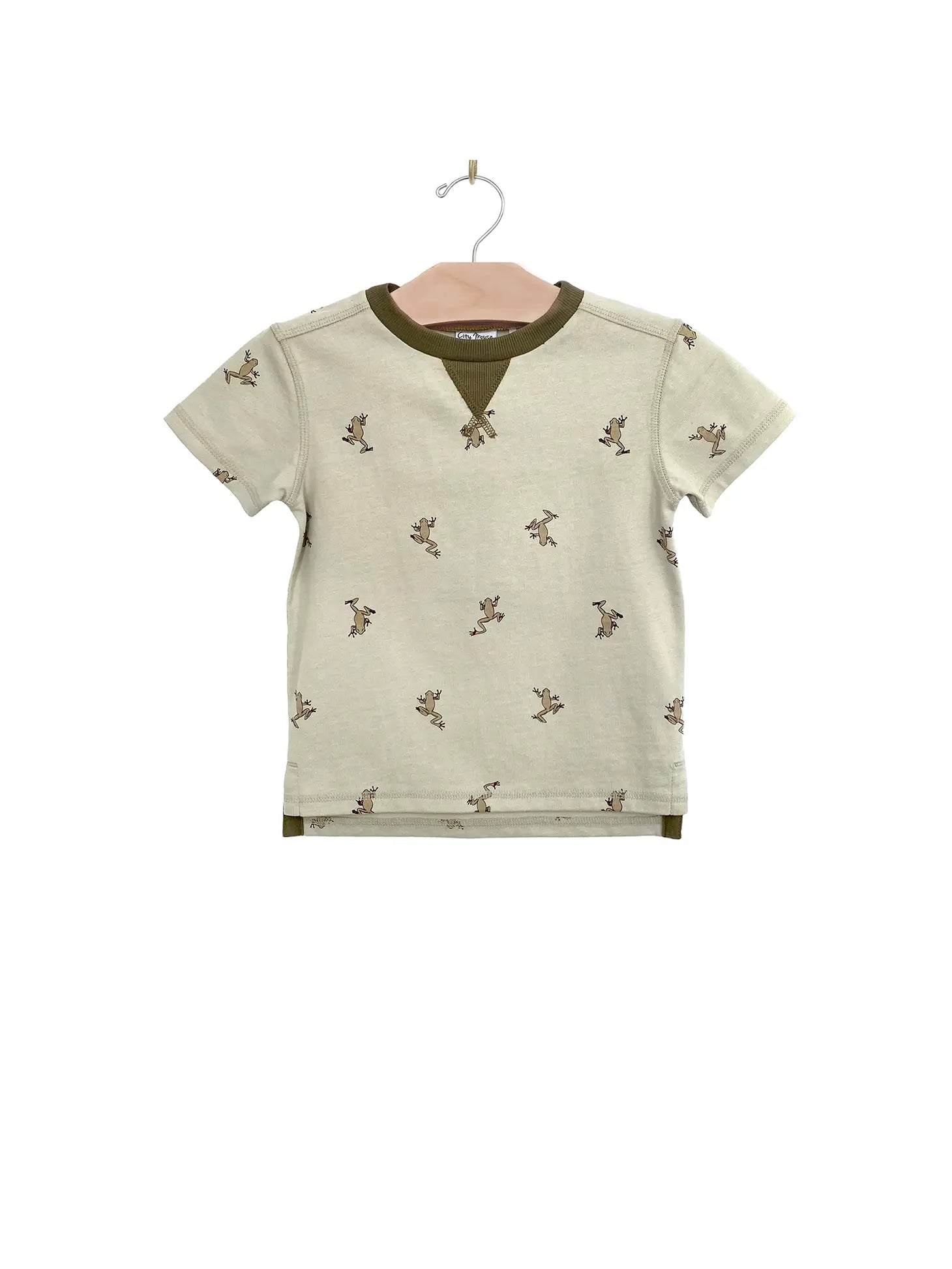 Patch Tee- Frogs