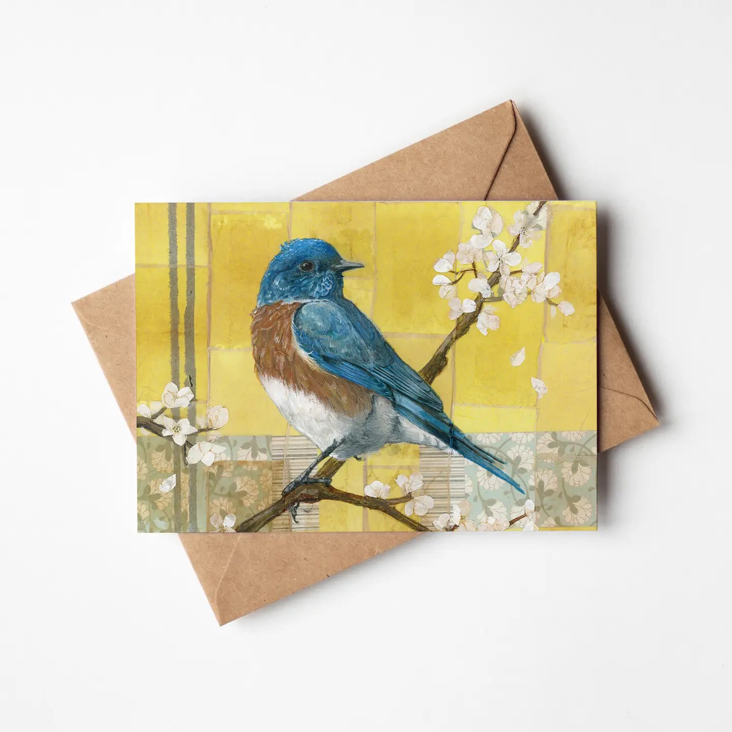 Western Bluebird Greeting Card