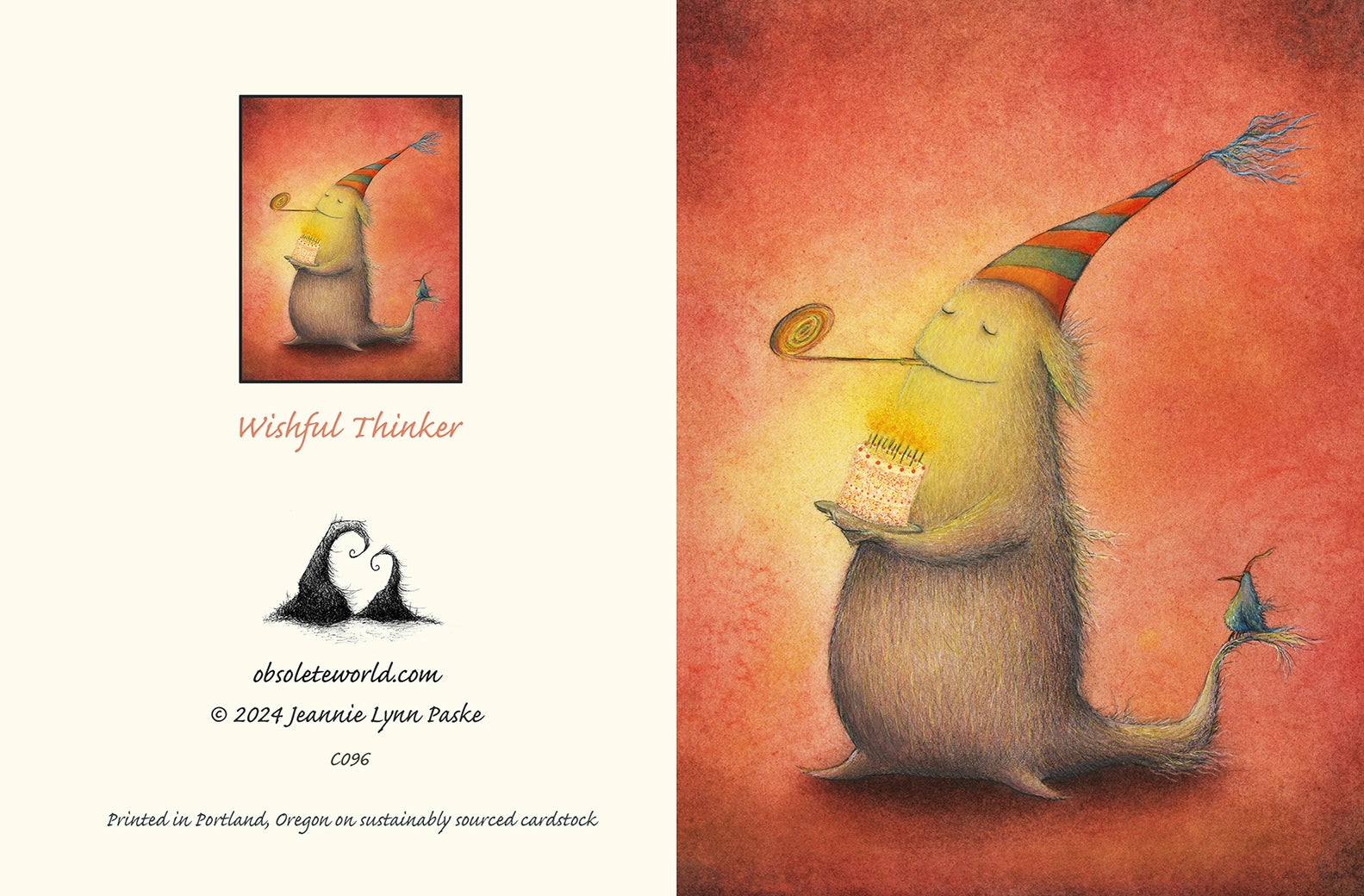 Wishful Thinker Greeting Card