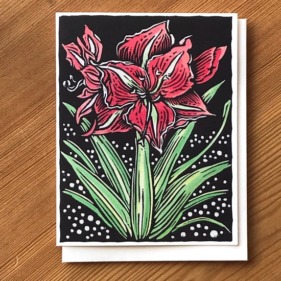 Amaryllis Card