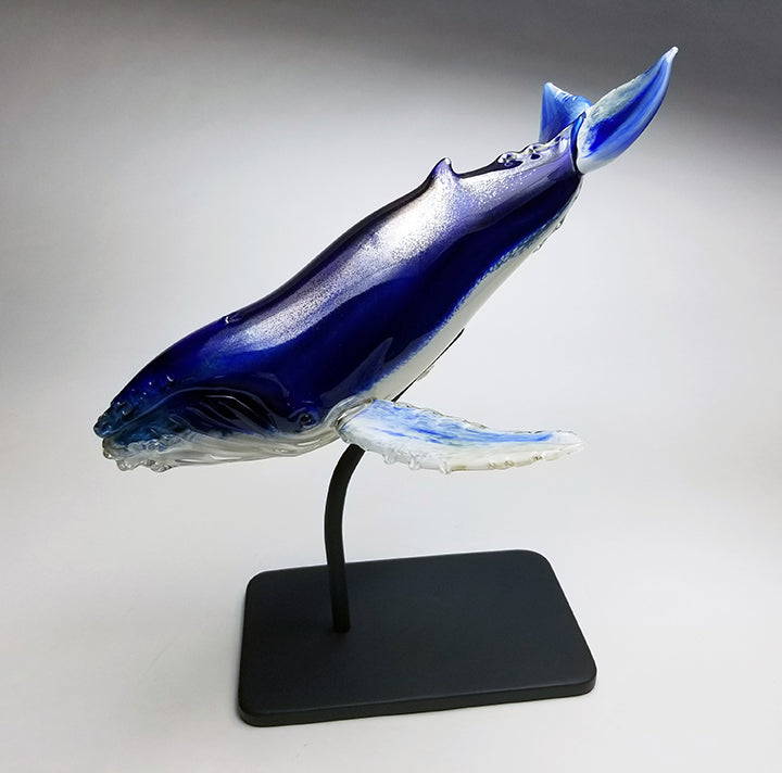 Glass Humpback Whale (Pre Order)