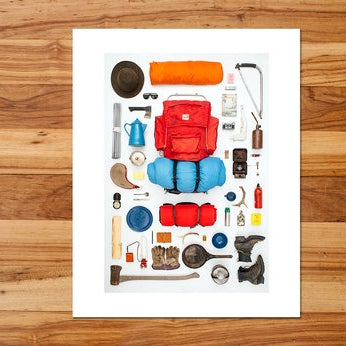 Adventures In Camping Art Print