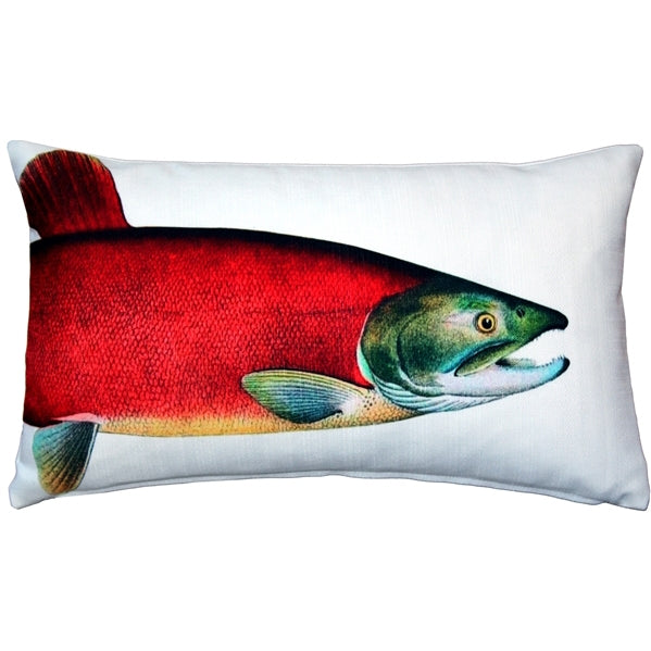 12" x 19" Salmon Front and Back Pillow