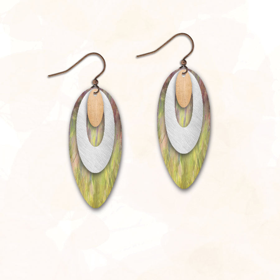 14NDCS - Illustrated Light - Abstract Earrings