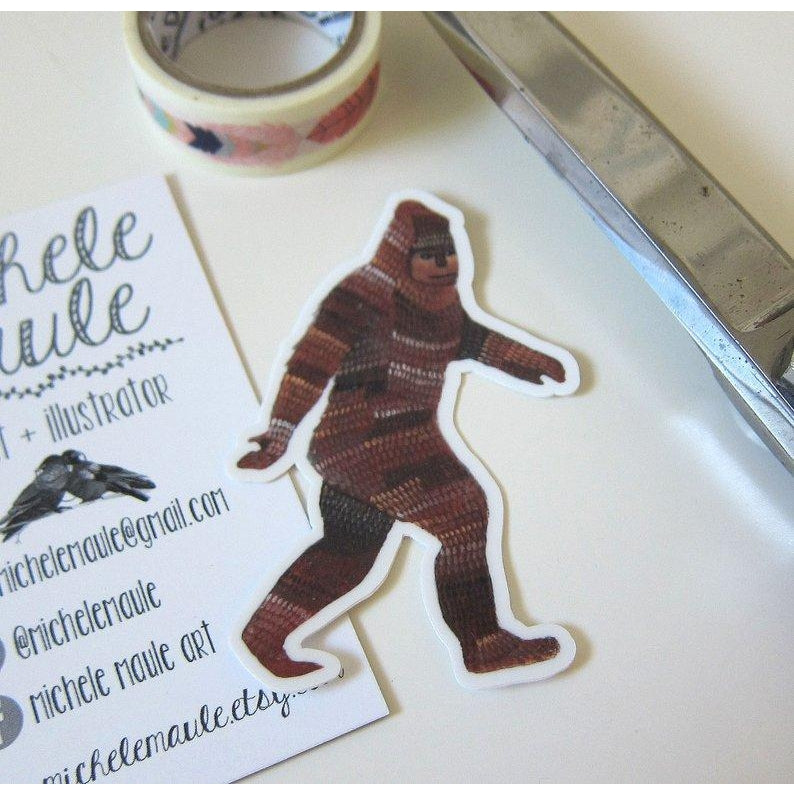 Sasquatch Vinyl Sticker