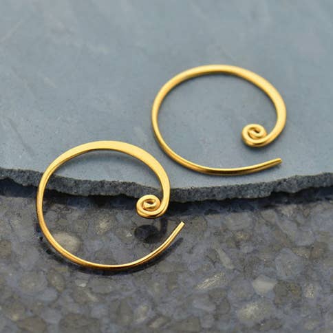 24k Gold Earwire