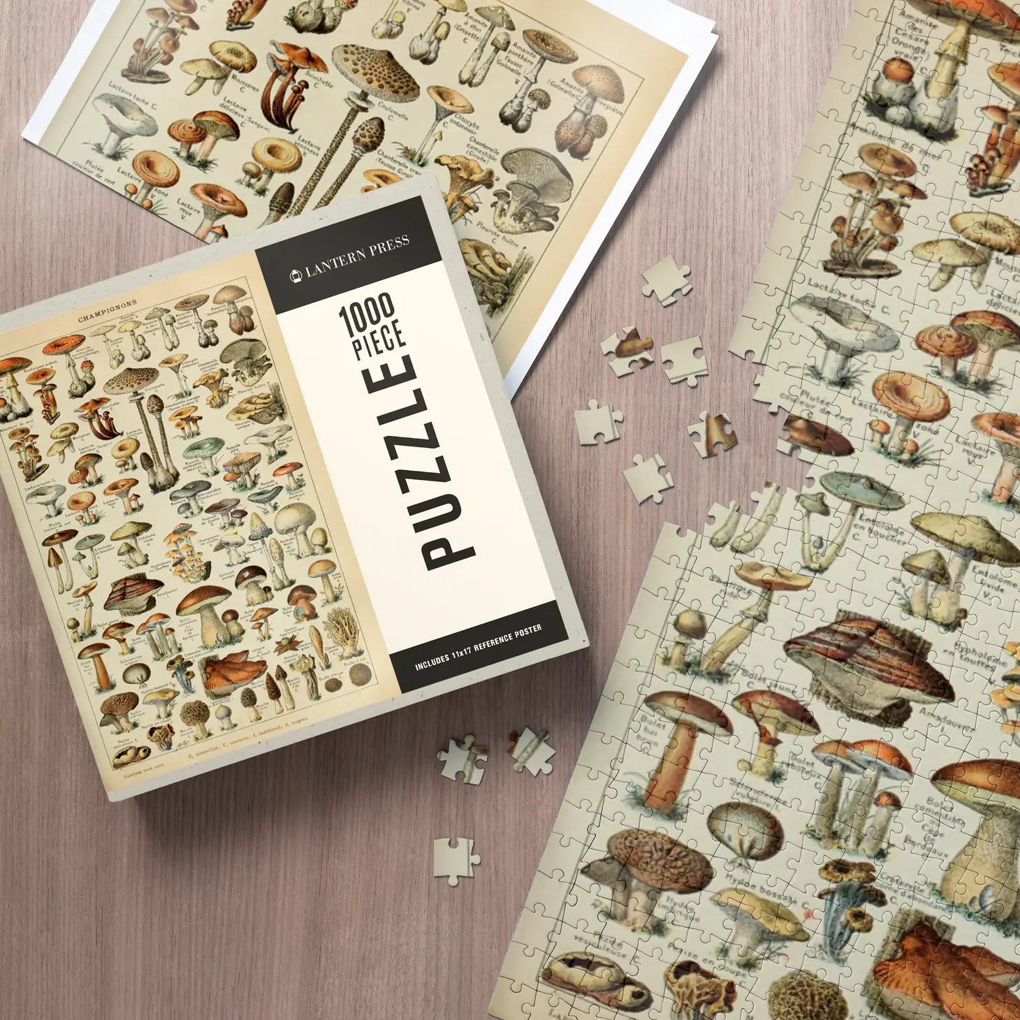 Adolphe Millot Mushroom Puzzle