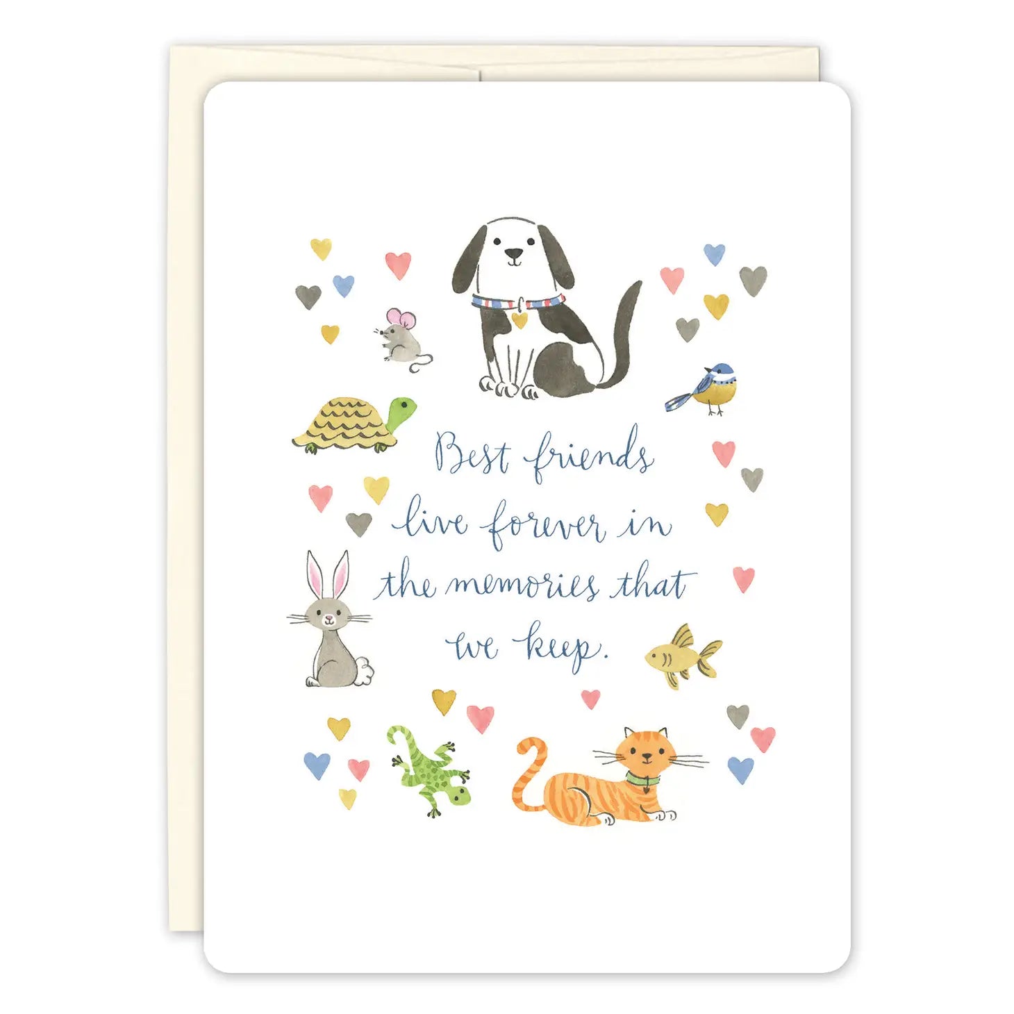 Animals Pet Sympathy Card