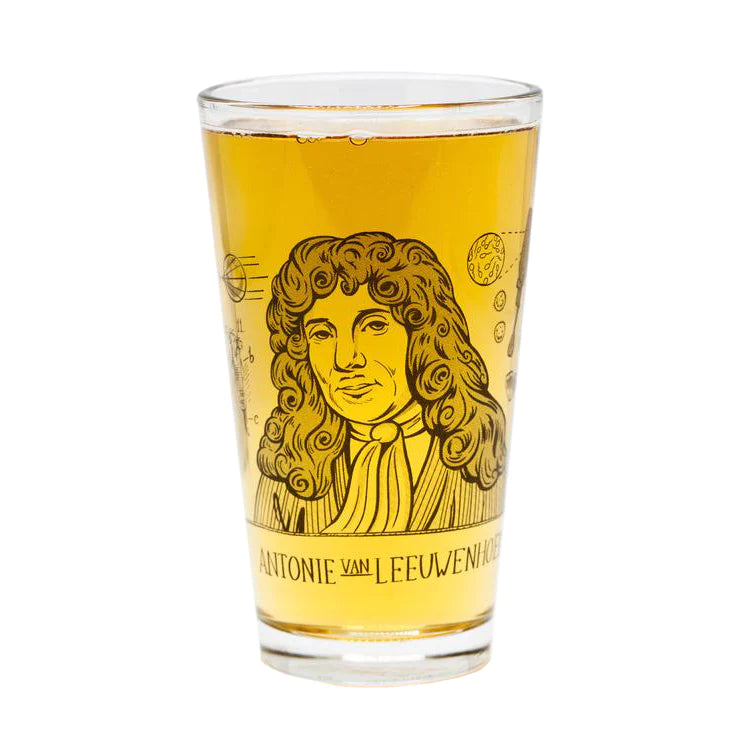 Antoine van Leeuwenhoek Pint Glass