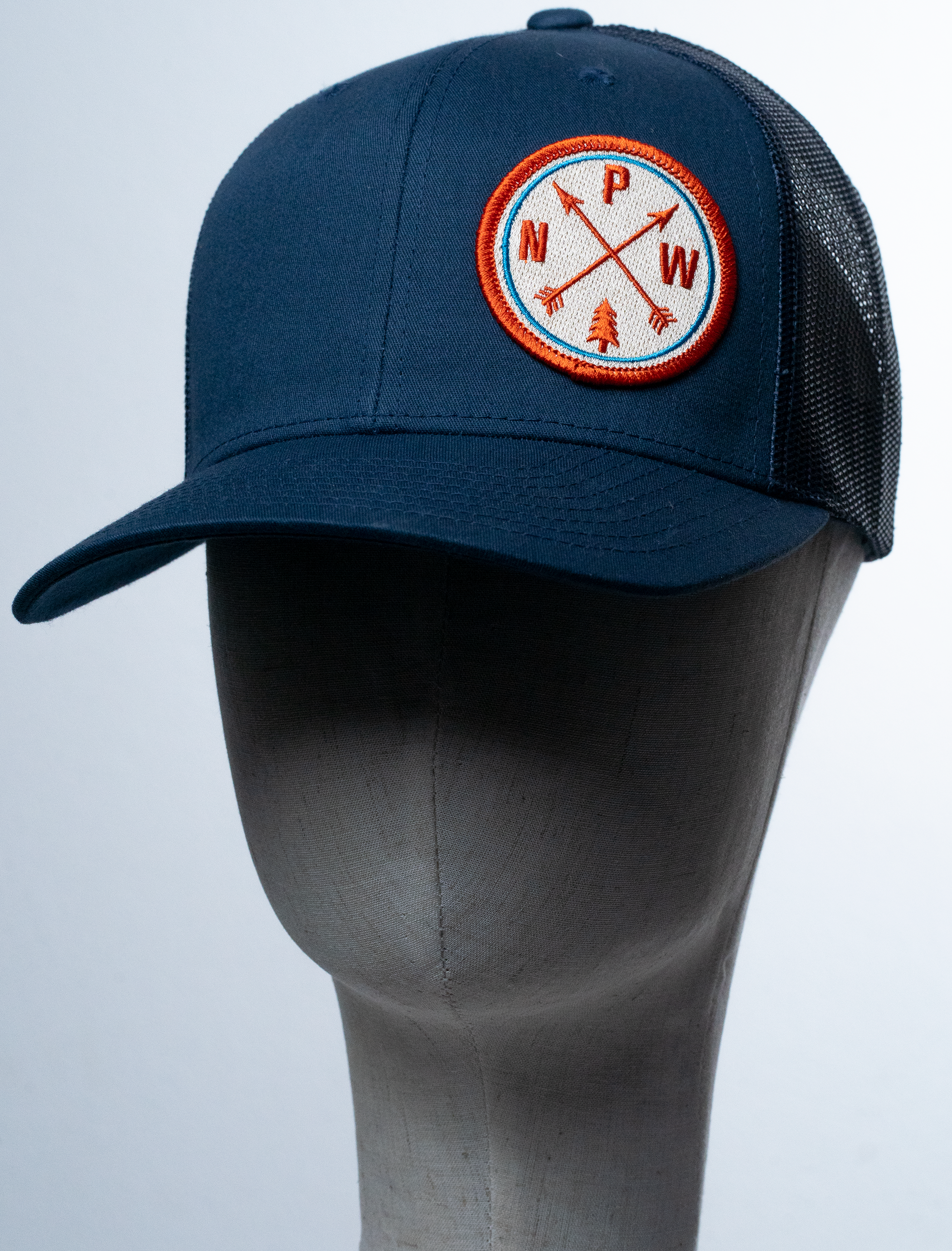 PNW ARROWS | PATCH HAT | CURVED BILL TRUCKER