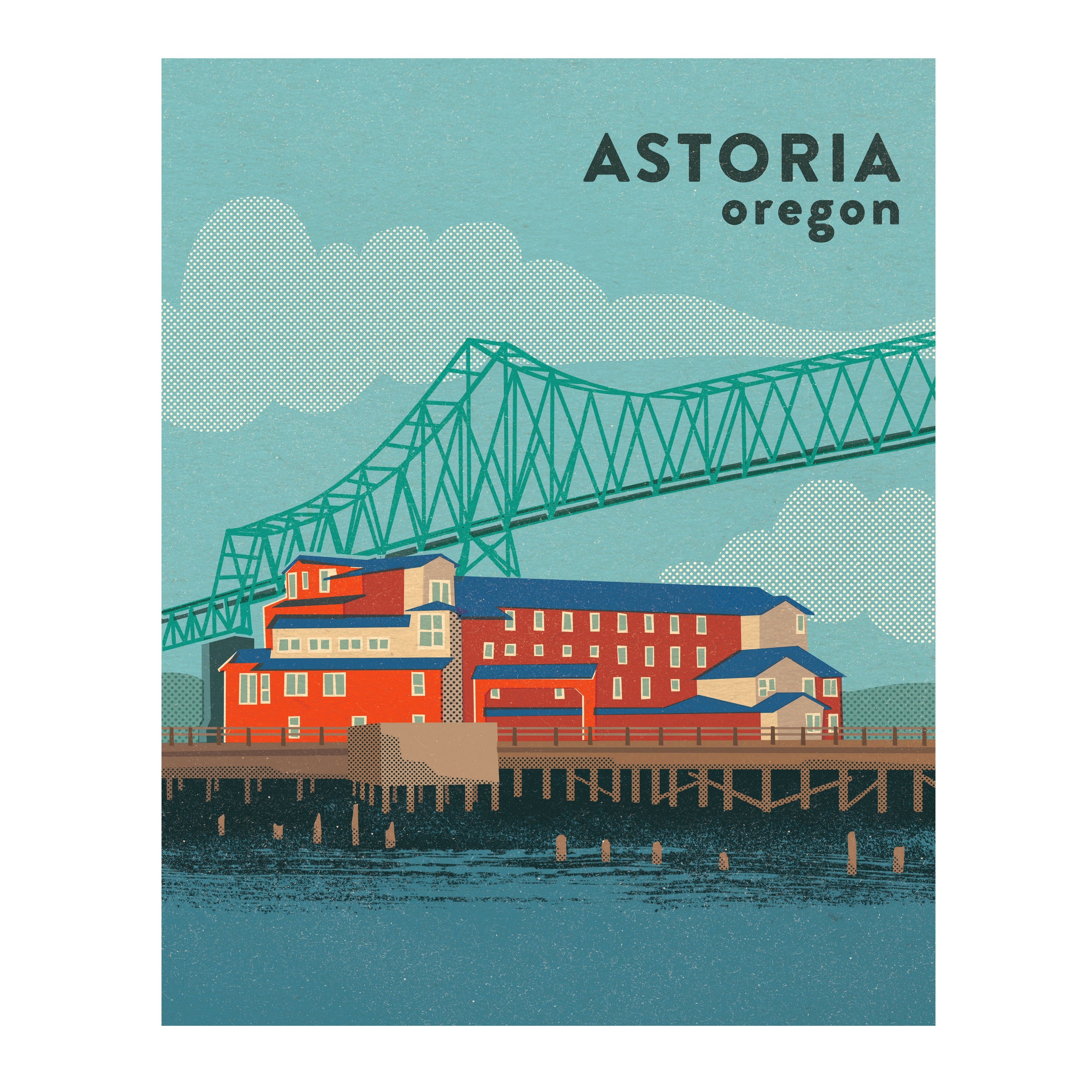 Astoria, Oregon  - Art Prints