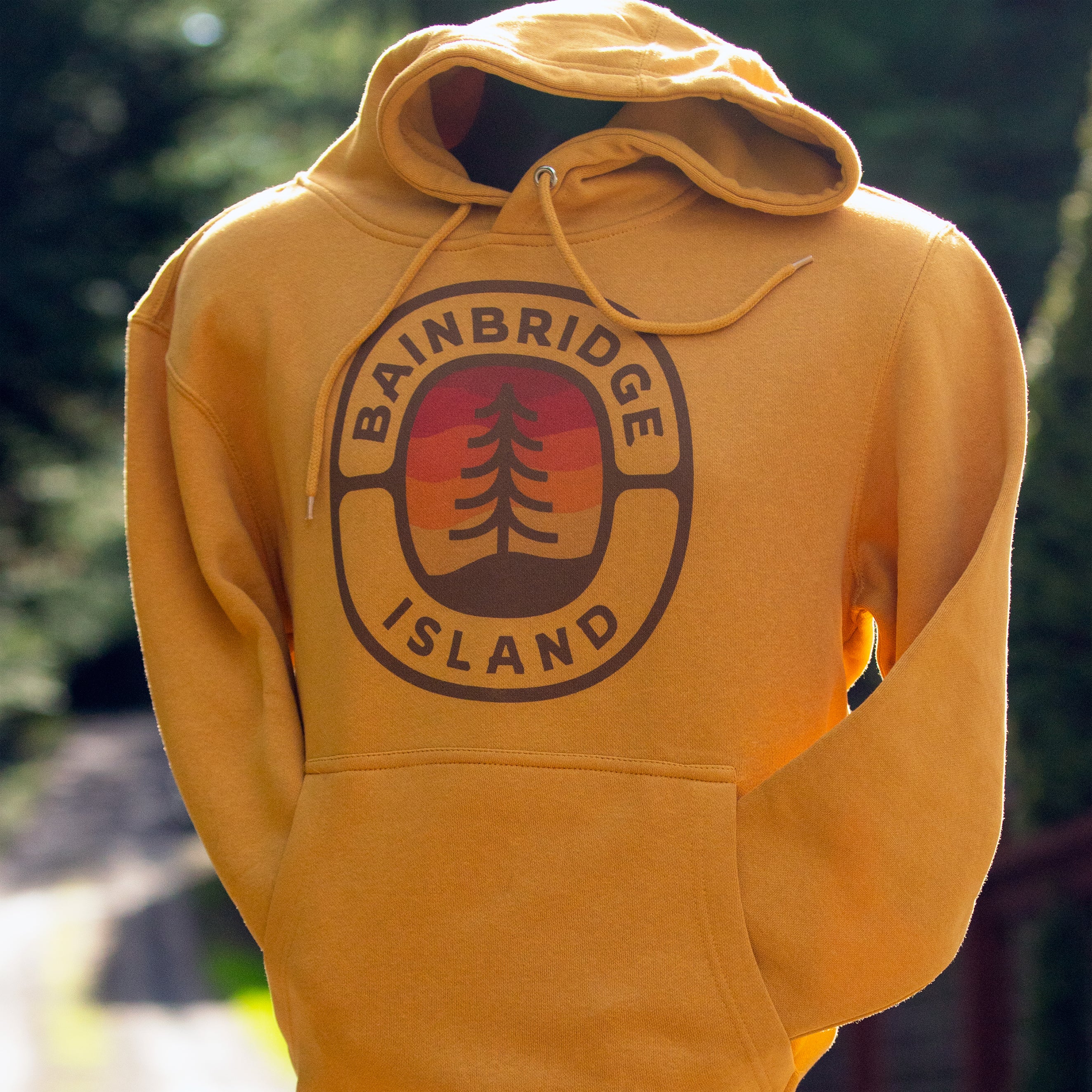 Bainbridge Island Sunset Tree | Hoodie